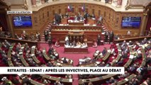 Retraites - Sénat : après les invectives, place au débat