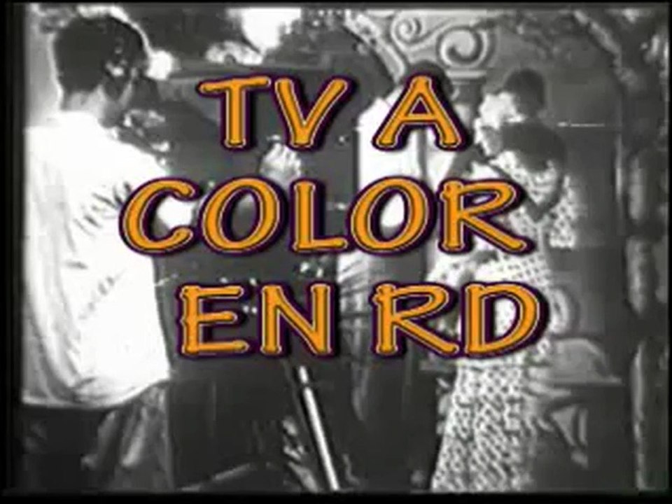 Inicio de la TV a color en la República Dominicana - 1969