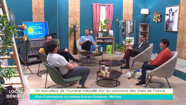Local Génial - 01/03/2023 - Un apiculteur de Touraine médaillé d'or au concours des miels de France
