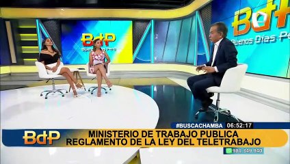 Jorge Toyama: "Hacer teletrabajo no significa quedar excluido de la planilla laboral"