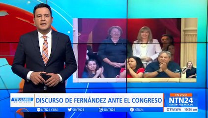 Presidente de Argentina pidió ante el Congreso “justicia” por “intento de asesinato” contra Cristina Fernández