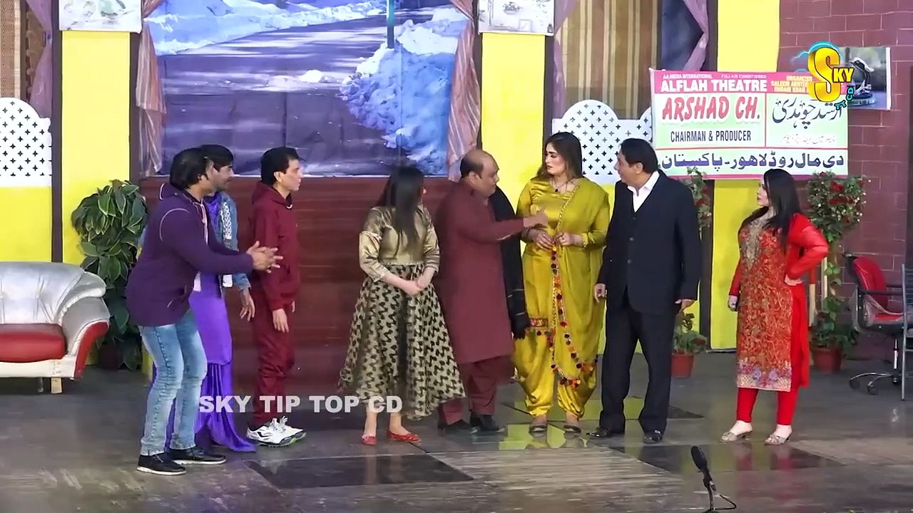 Agha Majid and Iram Choudhary _ Jiya Butt _ Stage Drama _ Andaz Tera Mastana #comedy #comedyvideo