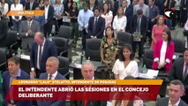 El intendente abrió las sesiones en el concejo deliberante