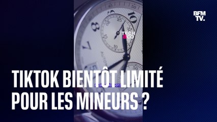 TikTok va imposer une limite de 60 minutes par jour pour les mineurs