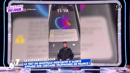 Le test du nouveau dispositif d’alerte apparu sur certains téléphones en France !