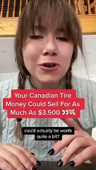 Canadian Tire Money Is Selling For As Much As $3,500