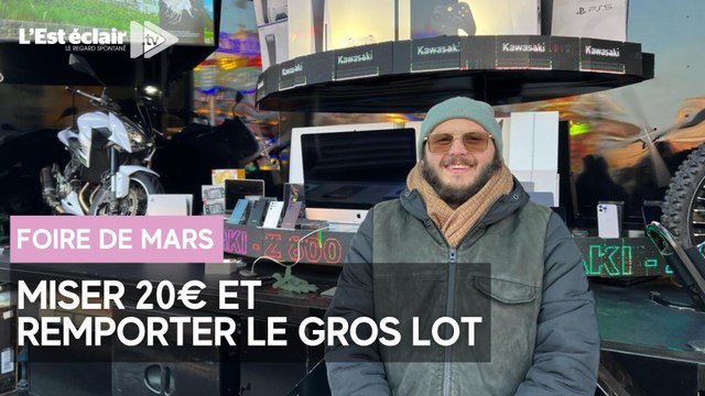 Les petits plaisirs de la foire : Miser 20€ et remporter le gros lot