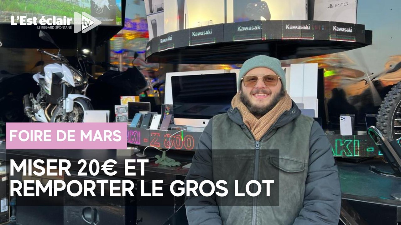 Les petits plaisirs de la foire : Miser 20€ et remporter le gros lot