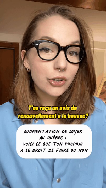 Augmentation de loyer au Québec : Voici ce que ton proprio a le droit de faire ou non