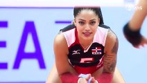 Brenda Castillo Amazing Volleyball Libero - TOP MOMENTS - World Grand Prix