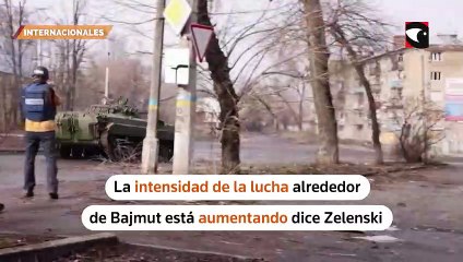 Ucrania continúa resistiendo los ataques rusos en Bajmut