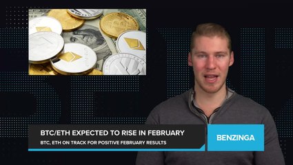 BTC, ETH on Track for Positive February Results