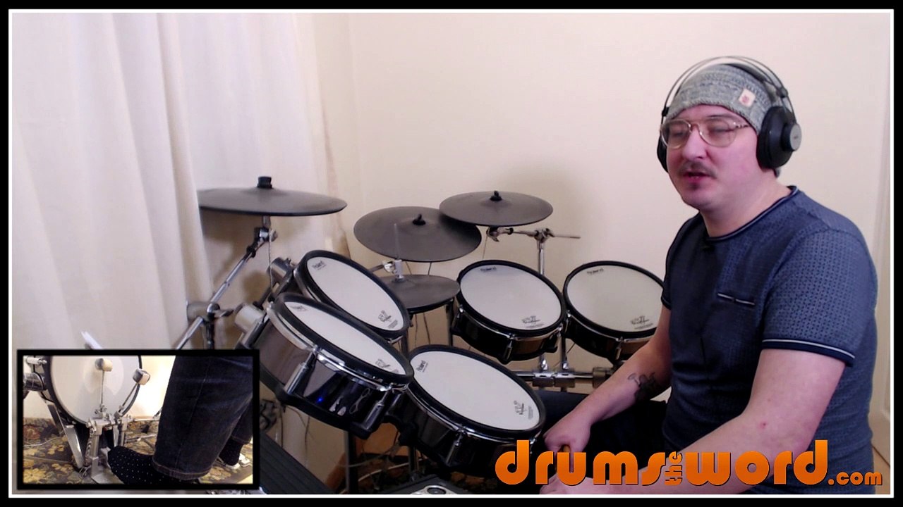 ★ Separate Ways (Journey) ★ Drum Lesson PREVIEW | How To Play Song (Steve Smith)