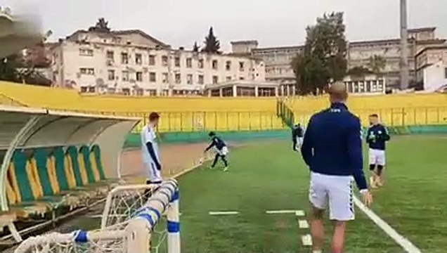 | تدريب شبيبة القبائل اليوم.