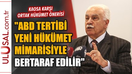 Perinçek: "ABD tertibi yeni hükümet mimarisiyle bertaraf edilir"