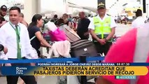 Ositrán: Taxistas deberán acreditar que pasajeros pidieron servicio de recojo en aeropuerto Jorge Chávez