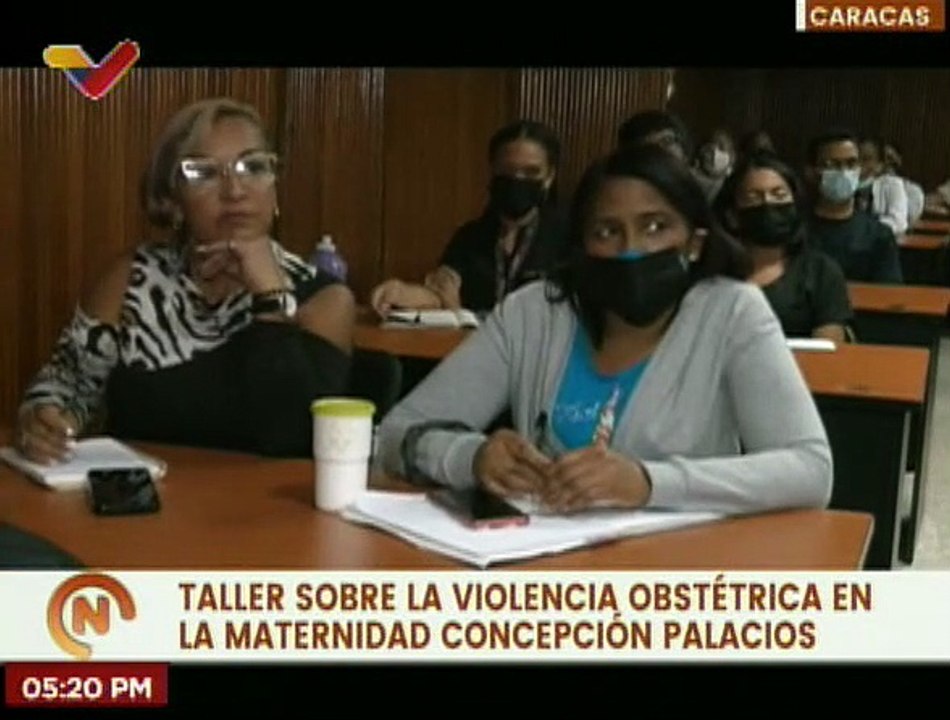 Realizan taller sobre Violencia de Género y Obstétrica en la Maternidad Concepción Palacios