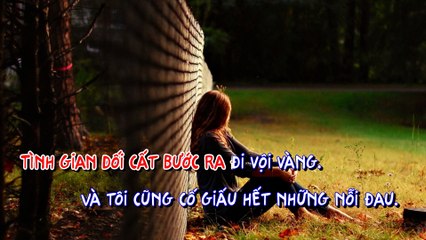 Karaoke - Một Thuở Yêu Dại Khờ - Đình Trí