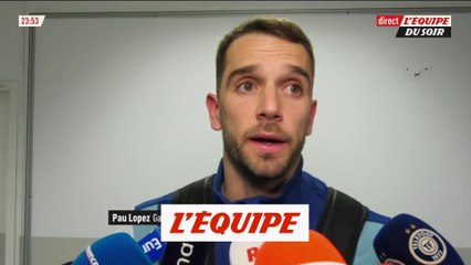 Pau Lopez : «C'est de notre faute» - Foot - Coupe - OM