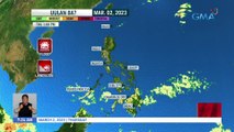 Rainfall advisory, nakataas ngayon sa ilang bahagi ng Visayas; pag-uulan, epekto ng Shear line - Weather update today as of 7:24 a.m. (March 02, 2023) | UB