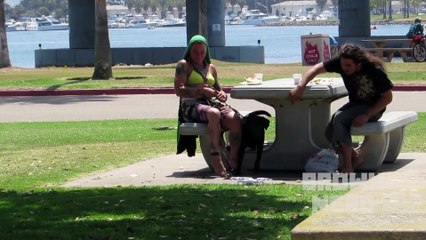 Drone Delivers Money To Homeless