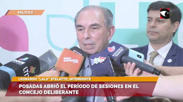 Posadas abrió el período de Sesiones en el Concejo Deliberante