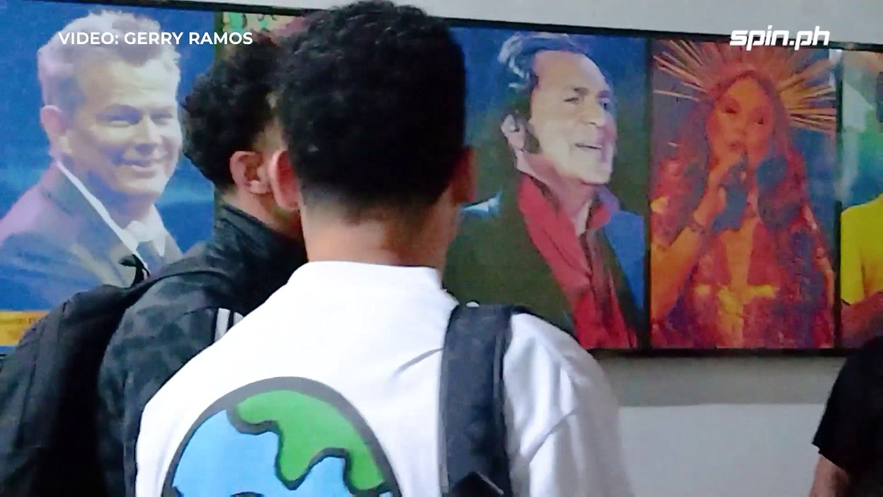Jeremiah Gray's parents were waiting for him outside the dugouts after Ginebra game #PBA