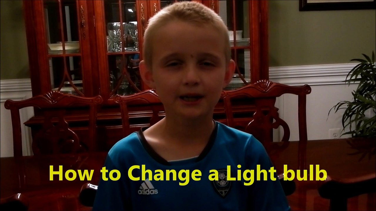 Changing a lightbulb