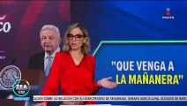 López Obrador invita a Felipe Calderón a la mañanera