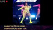 Lizzo rocks a neon yellow bodysuit and performs a Rammstein cover during