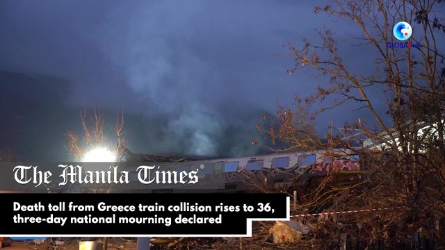 Death toll from Greece train collision rises to 36, three-day national mourning declared