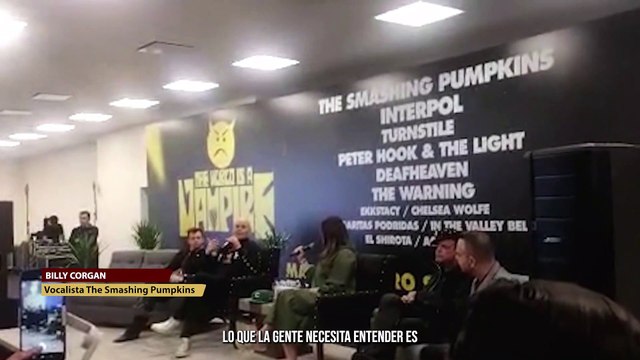 24 Horas Billy Corgan, vocalista de The Smashing Pumpkins: la Lucha libre rockea más que el Rock