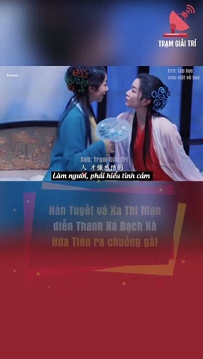 Mê đắm Xa Thi Mạn – Hàn Tuyết trong màn tái hiện Thanh Xà Bạch Xà đầy kinh ngạc