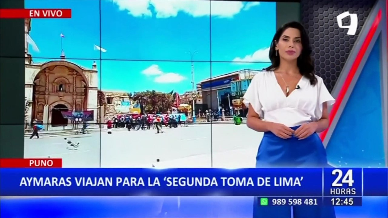 Comunidad aymara viaja a Lima para unirse a la marcha denominada ‘segunda Toma de Lima’