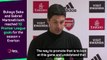 Arteta laughs off question on Arsenal being title favourites