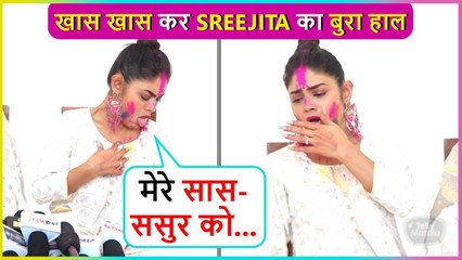 Ab Mere Saas-Sasur...Sreejita De Coughs Non-Stop During Holi Celebration With Mother
