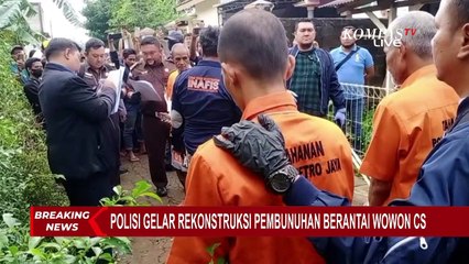 Download Video: Polisi Gelar Rekonstruksi Pembunuhan Berantai Wowon Cs!