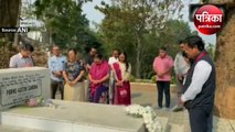 मतगणना के बीच परिवार सहित पिता की कब्र पर पहुंची सीएम संगमा, देखें वीडियो