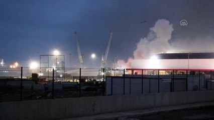 Tekirdağ açıklarında arabalı feribottaki araçlarda çıkan yangın kontrol altına alındı