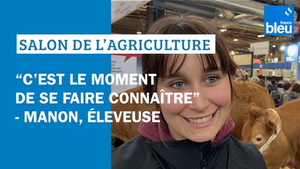 La Dordogne au Salon de l'agriculture : Manon, une éleveuse de 20 ans vit son premier Salon
