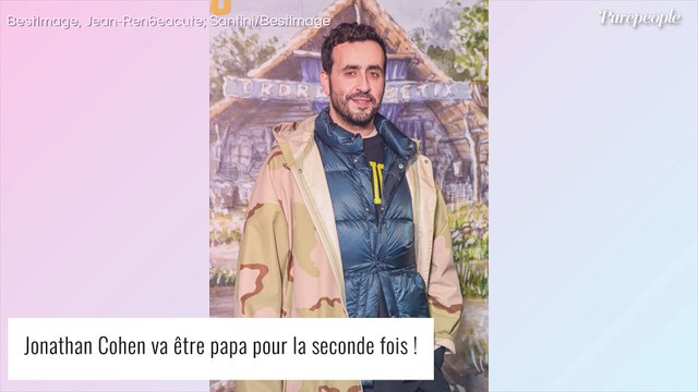 Jonathan Cohen, 2ème bébé en route ! Sa compagne Piu Piu défile enceinte, moulée dans une robe stylée