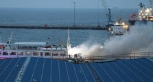 Marmara Denizi’nde feribot yangını; 30 yolcu dumandan etkilendi