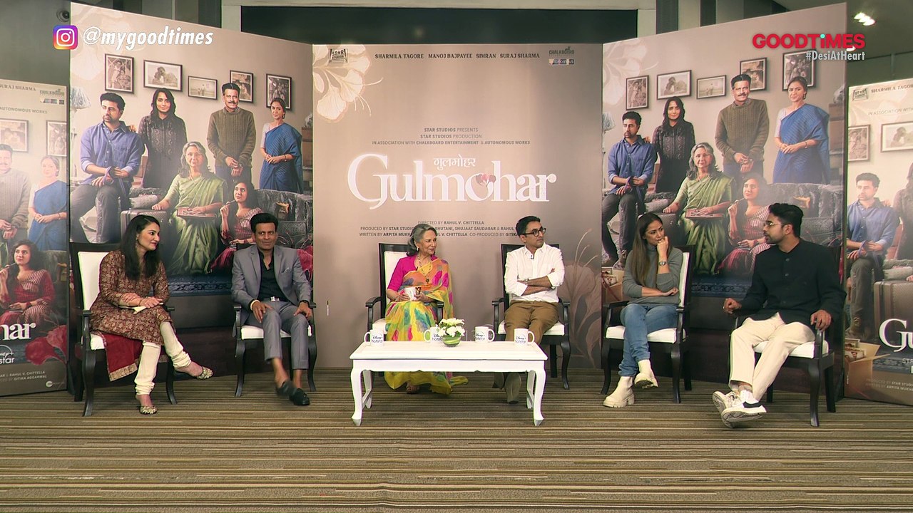 Sharmila Tagore" There Is Too Much Scrutiny On Taimur & Jeh"| Her family| Gulmohar | Manoj Bajpayee