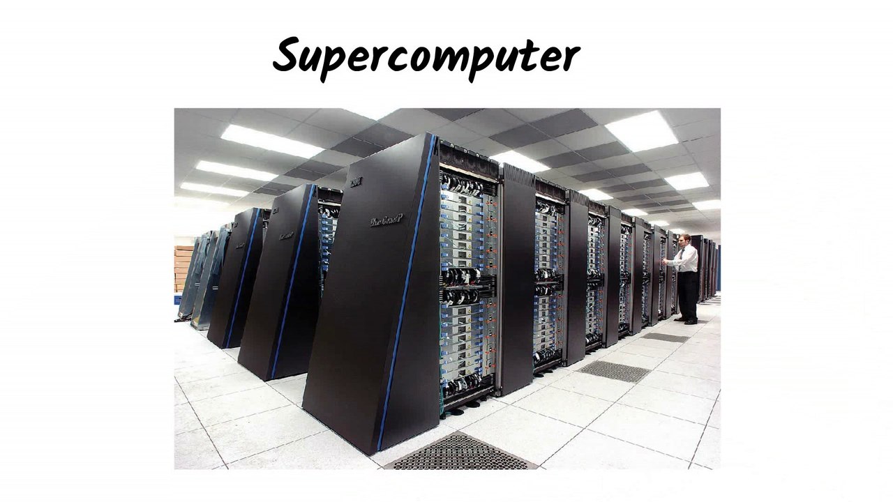 What Is a Supercomputer? | The Supercomputing Series - video Dailymotion