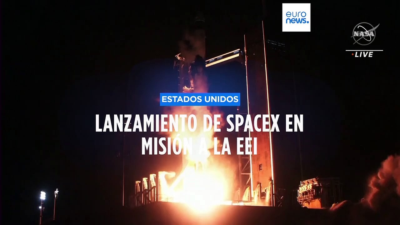 La NASA envía una nueva misión tripulada a la Estación Espacial Internacional en una nave de SpaceX