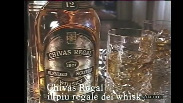 Pubblicità/Bumper anni 80 RAI 1 - Chivas Regal trasmessa il 13 Febbraio 1989