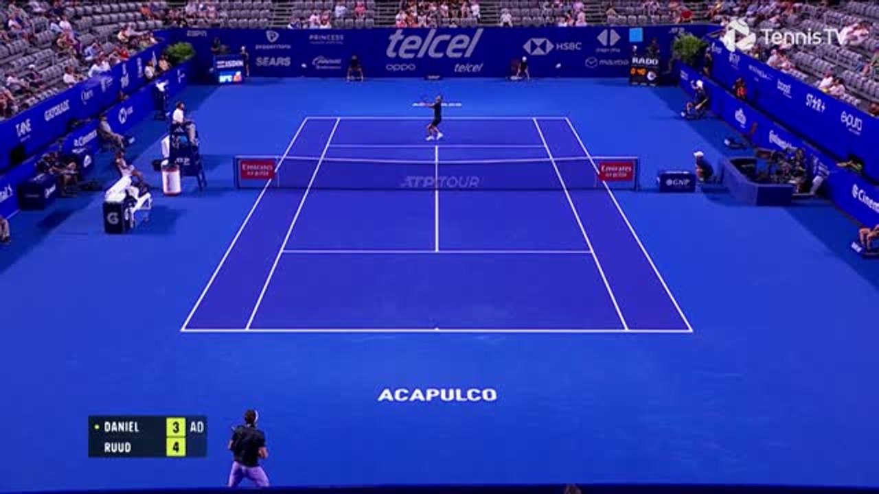 Highlights: Ungesetzter Daniel überrascht Ruud