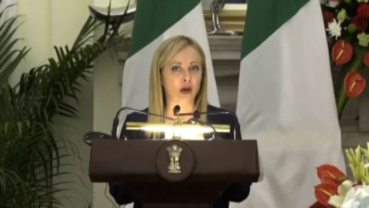 Meloni si augura ruolo dell'India nei negoziati di pace Ucraina