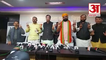 BJP प्रदेश अध्यक्ष संजय जायसवाल ने की प्रेसवार्ता, बोले बिहारियों की मौत पर हम नाखुश है