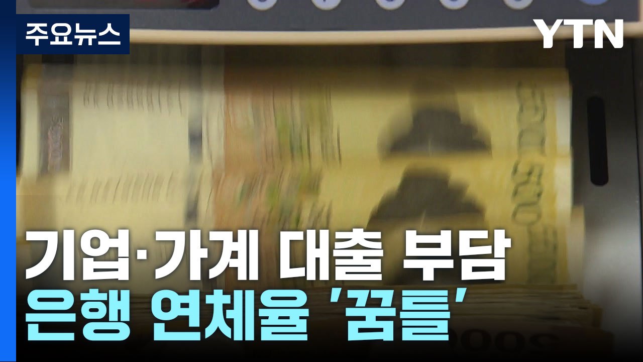 기업·가계 대출 부담 어쩌나...은행 연체율 '꿈틀' / YTN